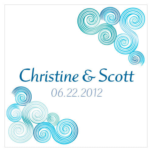 Sea Breeze Square Tag