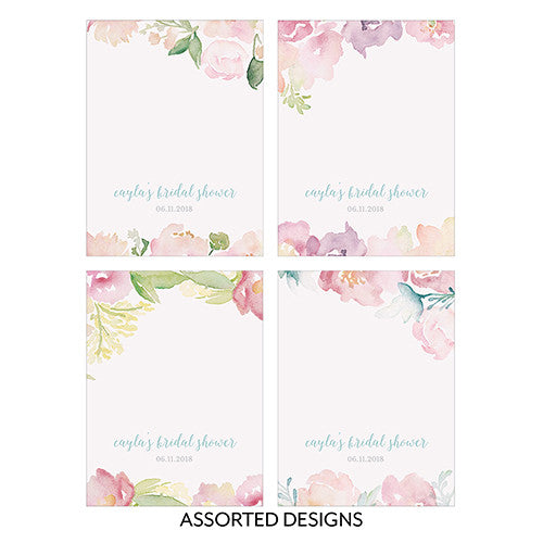 Garden Party Assorted Place Card With Fold
