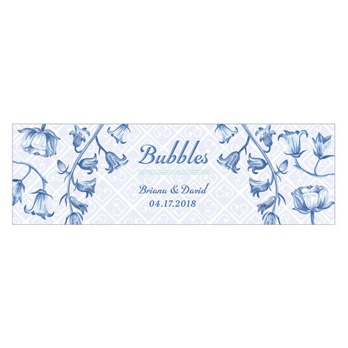 Vintage Romance Diecut Sticker Periwinkle