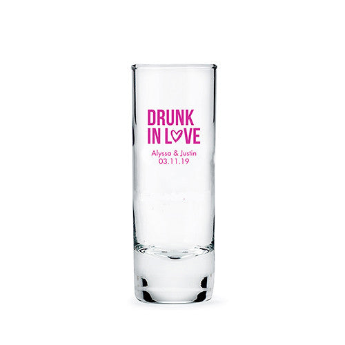 Personalized Tall Shot Glass