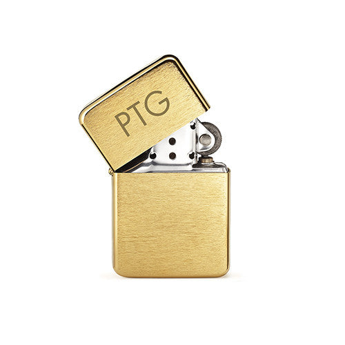 Brushed Gold Lighter