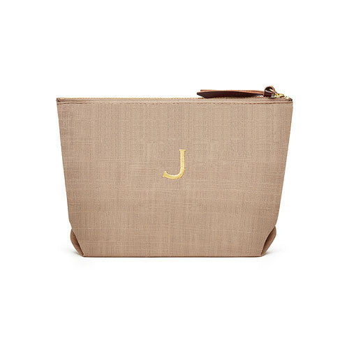 Napa Linen Cosmetic Bag - Putty