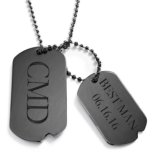 Men's Dog Tag Necklace