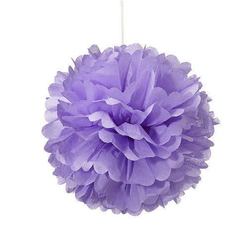 Small Paper Pom Pom - Lavender