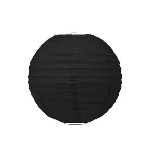 Small Paper Lantern - Black