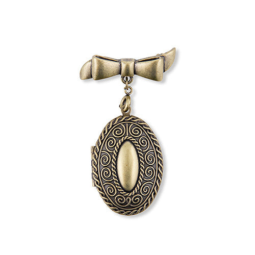Love Locket - Antique Gold