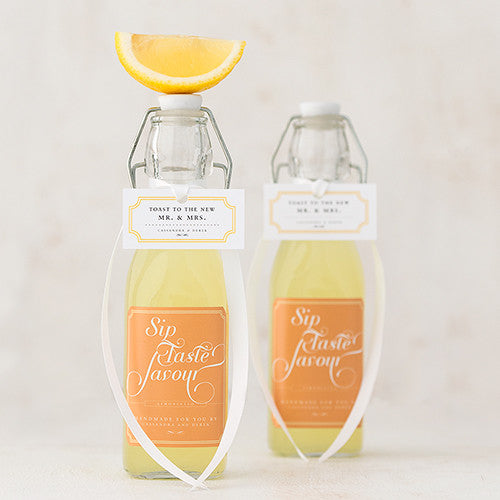 Swing Top Glass Square Bottle - 8 1-2oz (250ml)
