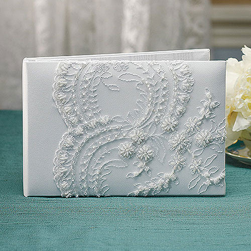 Beverly Clark Venetian Elegance Collection Guest Book Ivory