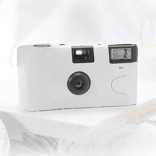 White Single Use Camera – Solid Color Design