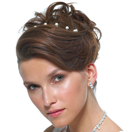 Jewel Hair Twists Black Diamond Swarovski Crystals