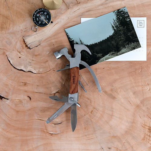 Rose Wood Handle Hammer Multi-tool
