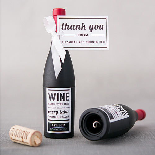 Wine Bottle Shaped Corkscrew in Gift Box