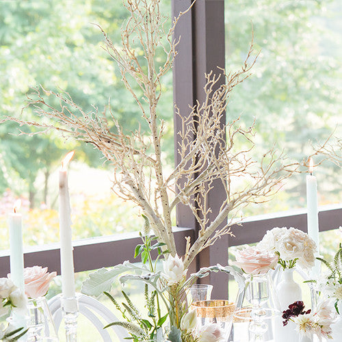 Artificial Birch Tree Centerpiece