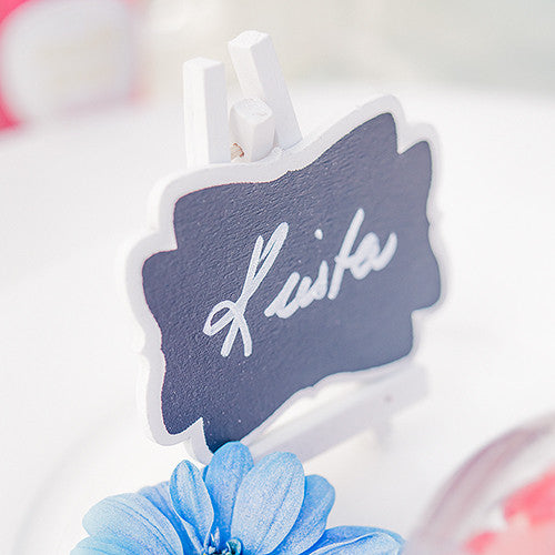 Decorative Chalkboards With White Frame - Small White
