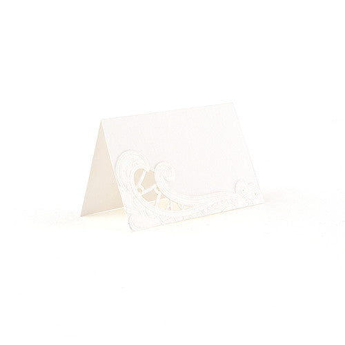 Lace Opulence Laser Embossed Place Cards