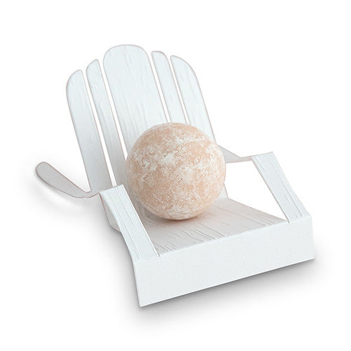 Laser Expressions Adirondack Deck Chairs - White