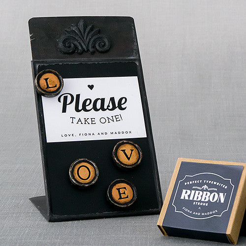 Small Vertical Standing Blackboard Sign with Aged Finish