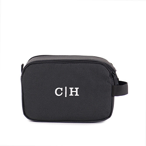 The Valley Travel Kit Bag - Black