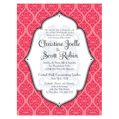 Moroccan Invitation
