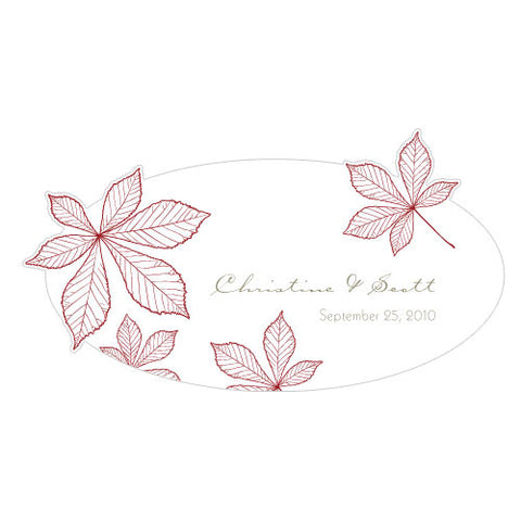 Autumn Leaf Small Cling Willow Green
