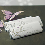 Romantic Butterfly Nut Free Gourmet Milk Chocolate Bar Lavender