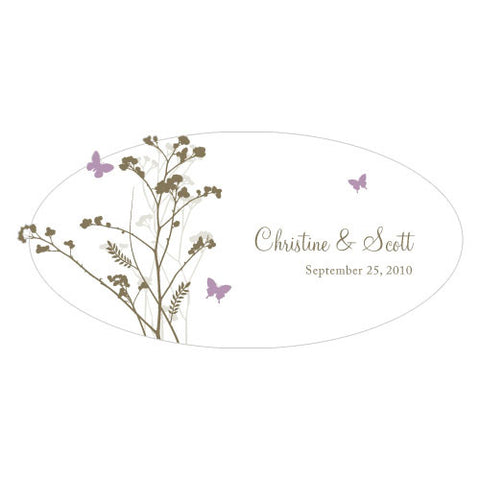 Romantic Butterfly Small Cling Lavender