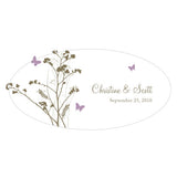 Romantic Butterfly Large Cling Lavender