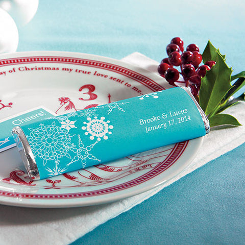 Winter Finery Nut Free Gourmet Milk Chocolate Bar Red