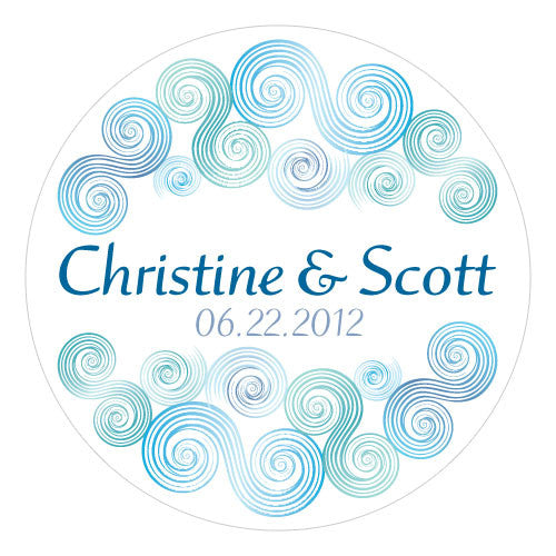 Sea Breeze Small Sticker
