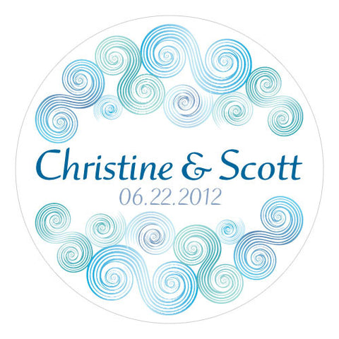 Sea Breeze Small Sticker