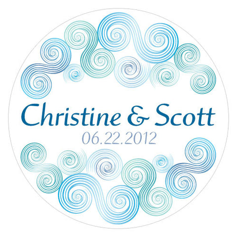 Sea Breeze Large Sticker