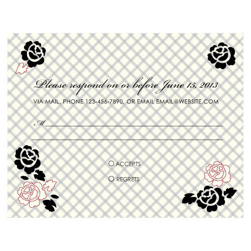 Eclectic Patterns RSVP Classical Green