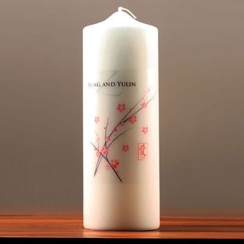 Cherry Blossom Square Tag