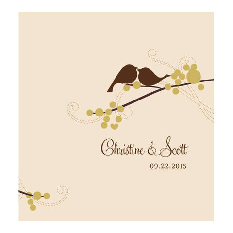 Love Bird Candy Roll Wrap Pastel Blue