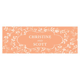 Forget Me Not Small Rectangular Tag Lavender