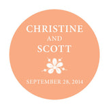 Forget Me Not Small Sticker Lavender