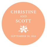 Forget Me Not Large Sticker Lavender