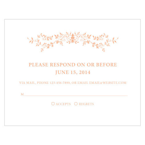 Forget Me Not RSVP Lavender