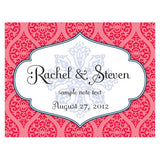Moroccan Note Card Red