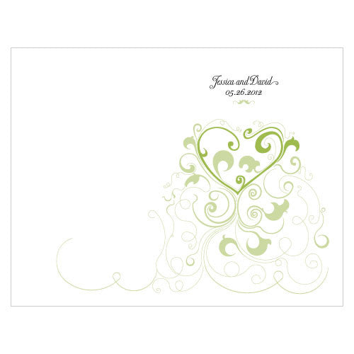 Heart Filigree Program Lavender