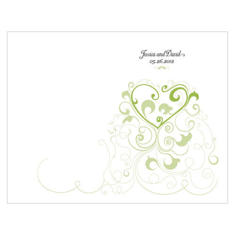 Heart Filigree Program Lavender