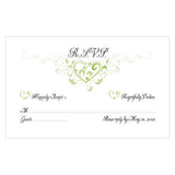 Heart Filigree RSVP Lavender