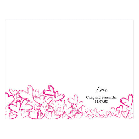 Contemporary Hearts Program Lavender