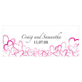 Contemporary Hearts Large Cling Lavender