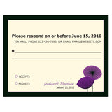 Romantic Elegance RSVP Oasis Blue