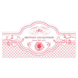 French Whimsy Small Cling Red