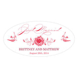 French Whimsy Large Cling Red