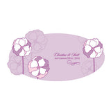 Pinwheel Poppy Large Cling Purple
