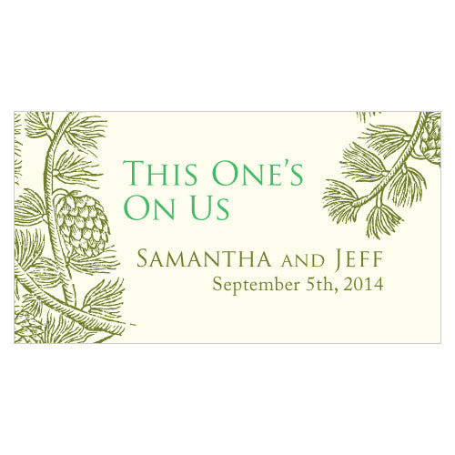 Evergreen Small Ticket Willow Green