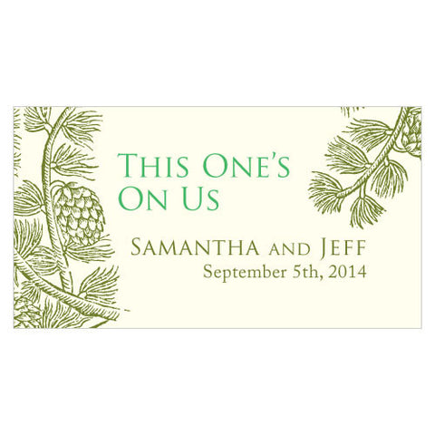Evergreen Small Ticket Willow Green